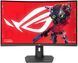 ASUS Монітор 31.5" ROG Strix XG32WCMS HDMI, DP, USB-C, Audio, VA, 2560x1440, 280Hz, 1ms, sRGB 125%, CURVED, AdaptiveSync, HAS, HDR400 (379411) 90LM09X0-B01970