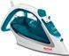Tefal Утюг Easygliss Plus, 2500Вт, 270мл, паровой удар -195гр, постоянный пар - 45гр, керам. подошва, бело-голубой FV5718E0