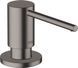 Дозатор для мийних засобів Hansgrohe A41, 500мл, чорний матовий хром (355184)