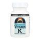 Vitamin K 500 mcg - 100 tabs