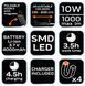 Потужна LED лампа для ремонту автомобілів Neo Tools 99-048 з магнітами та гачками 99-048