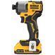 Шуруповерт ударный аккумуляторный бесщеточный DeWALT DCF840D2T DCF840D2T