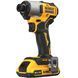 Шуруповерт ударный аккумуляторный бесщеточный DeWALT DCF840D2T DCF840D2T