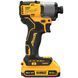 Шуруповерт ударный аккумуляторный бесщеточный DeWALT DCF840D2T DCF840D2T