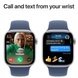 Смарт годинник APPLE Watch S10 GPS 42mm Silver Alum Denim Sp/b - S/M MWWA3QH/A