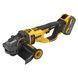 Шліфмашина кутова - болгарка акумуляторна безщіткова DeWALT DCG460X2 DCG460X2