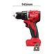 Дриль-шурупокрут акумуляторний MILWAUKEE, M18 BLDDRC-202C 4933492833