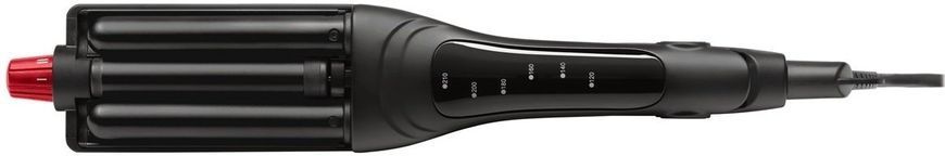 Rowenta Плойка Karl Lagerfeld Waves Addict Hair Waver, для волн , >230Вт, темп.режимів-6, 120-210С, обертання, кераміка, чорний (359379) CF471LF0 фото