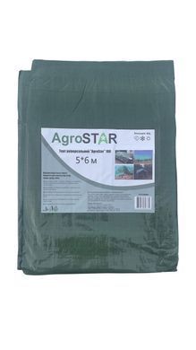 Тент універсальний"AgroStar" 100(5*6) зел