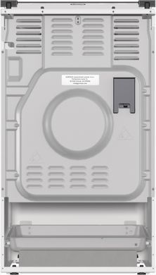 Gorenje Плита комби, 62л, 50x60см, дисплей, газ-контроль, чугун, белый GK5A41WF фото