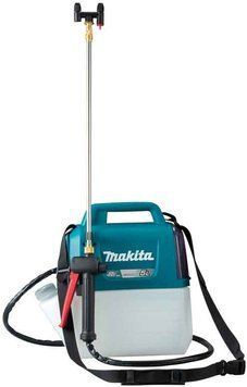 Makita Обприскувач US053DZ, акумуляторний, 12В, 3 бар, 5 л, 1.7 мм, 2.9 кг, SOLO (349194) US053DZ фото
