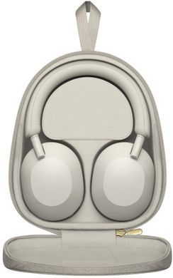 Наушники Over-ear Sony WH-1000XM5 BT 5.2, ANC, Hi-Res, AAC, LDAC, Wireless, Mic, Сильвер WH1000XM5S.CE7 фото