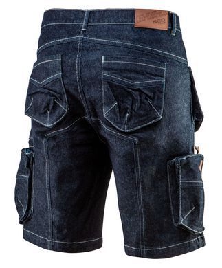 Рабочие шорты NEO DENIM 81-279, для мастера, с усиленными карманами S