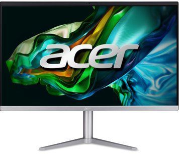 Acer Персональний комп'ютер моноблок Aspire C24-1300 23.8" FHD, AMD R3-7320U, 8GB, F512GB, UMA, WiFi, кл+м, без ОС, чорний (369920) DQ.BKRME.00C фото