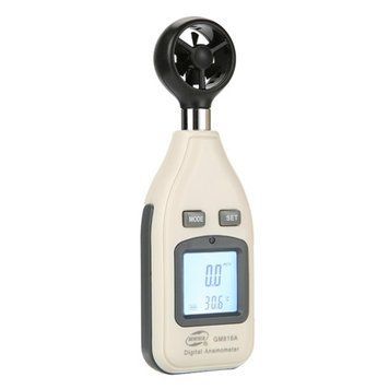 Цифровий анемометр 0,1-30 м/с, -10-45 &deg;C BENETECH GM816A