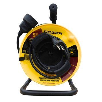 Удлин на котушку DOZER б/с 50м(2*2,5)с вынос розетк А0057669 фото