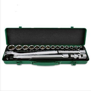 Набор головок с трещоткой TOPTUL 1/2" 18ед. GCAD1821