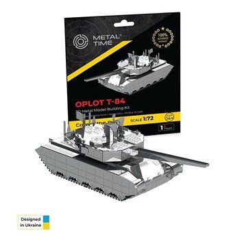 Коллекционная модель-конструктор Metal Time Oplot украинский танк T-84 Оплот (MT058) dt_94827 фото