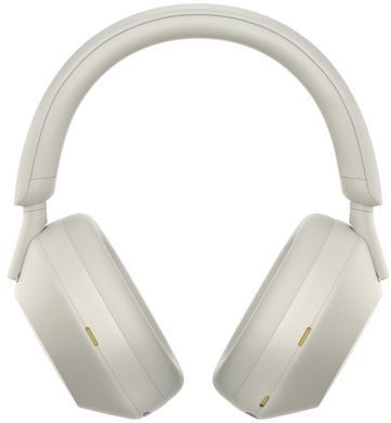 Наушники Over-ear Sony WH-1000XM5 BT 5.2, ANC, Hi-Res, AAC, LDAC, Wireless, Mic, Сильвер WH1000XM5S.CE7 фото