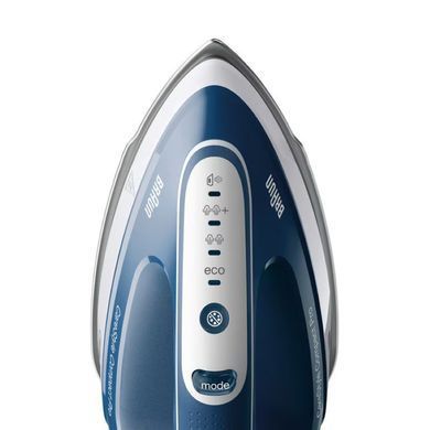 Braun Прасувальна система CareStyle Compact Pro, 2400Вт, 1500мл, паровий удар -430гр, нерж. сталь, біло-синій (376463) IS2565BL фото