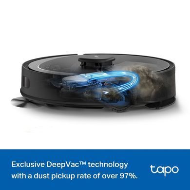 Робот-пылесос TP-LINK TAPO RV 30 MAX LIDAR с поддержкой влажной уборки + док-станция TAPO-RV30-MAX-PLUS фото