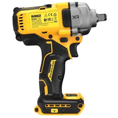 Гайкокрут ударний акумуляторний безщітковий DeWALT DCF891NT DCF891NT фото
