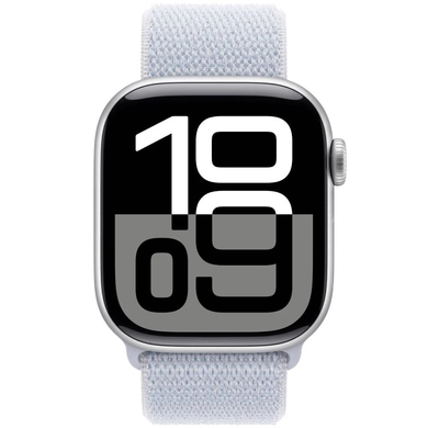 Смарт часы APPLE Watch S10 GPS 42mm Silver Alum Blue Cloud Sp/Loop MWWD3QH/A фото