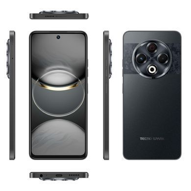 TECNO Смартфон Spark 30 (KL6) 6.78" 8/256ГБ, 2SIM, 5000мА&bull;год, Stellar Shadow (382541) 4894947047879 фото