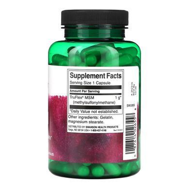 MSM 1000mg - 120 caps Swanson