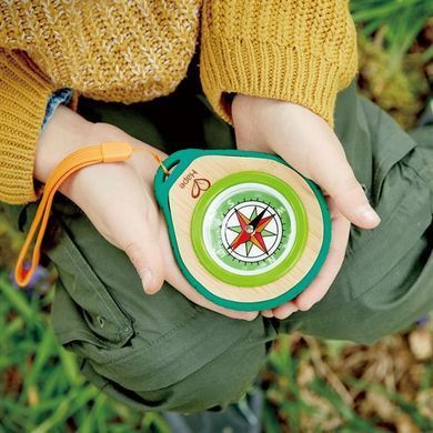 Набор натуралиста Hape Nature Fun Компас с карабином (E5575) dt_12418 фото