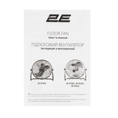 Вентилятор підлоговий 2E 2E-IF30A (389035) 2E-IF30A фото