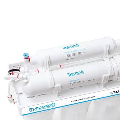Фильтр обратного осмоса Ecosoft Standard 5-50, мембрана 50gpd, кран капля