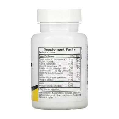 Витаминный В-комплекс с рисовыми отрубями, B-Complex, Nature's Plus, 90 таблеток