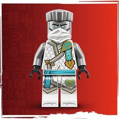Конструктор LEGO NINJAGO Ледяной мотоцикл Зейна 84 детали (71816)