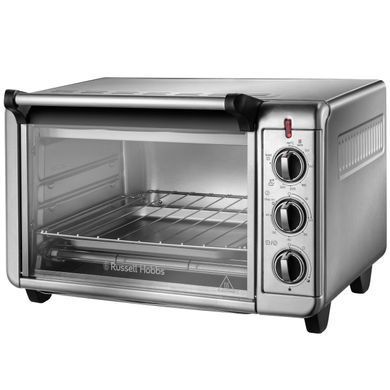 Печь электрическая Russell Hobbs Air Fry Mini Oven, 12.6л, 1500Вт, механич., гриль, конвенция, серая 26680-56 фото