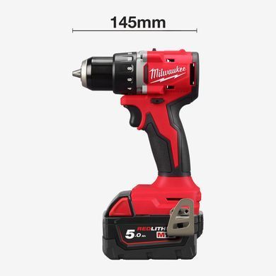 Дриль-шурупокрут акумуляторний MILWAUKEE, M18 BLDDRC-502C 4933492835 фото