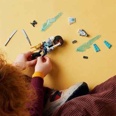 Конструктор LEGO NINJAGO Ледяной мотоцикл Зейна 84 детали (71816)