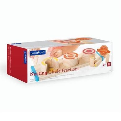 Дерев'яний пазл-сортер Guidecraft Manipulatives Сегменти круга (G6746) dt_2194 фото