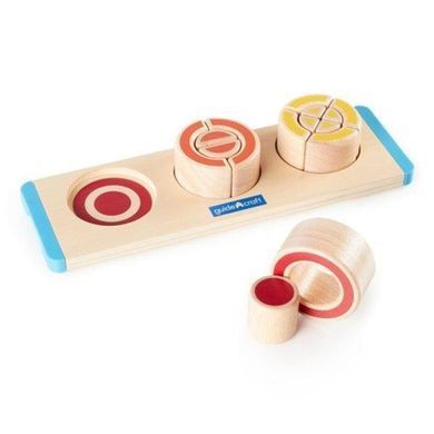 Дерев'яний пазл-сортер Guidecraft Manipulatives Сегменти круга (G6746) dt_2194 фото
