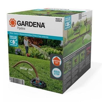 Водозабірна колонка Gardena підземна з автостопом 3/4" вихідна 08266-20.000.00 фото