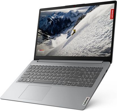 Lenovo Ноутбук IdeaPad 1-15ALC7 15.6" FHD IPS AG, AMD R5-5500U, 8GB, F512GB, UMA, Win11, серый 82R400HJRA фото
