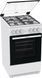 Gorenje Плита комби, 62л, 50x60см, дисплей, газ-контроль, чугун, белый GK5A41WF