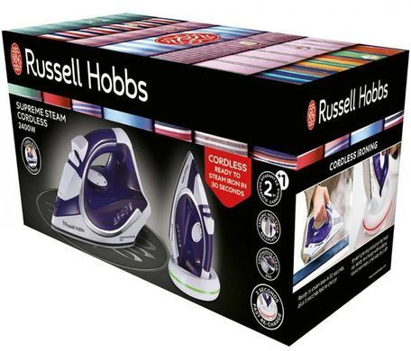 Праска Russell Hobbs Supreme Steam Cordless 23300-56 (6320107) 23435046002 фото