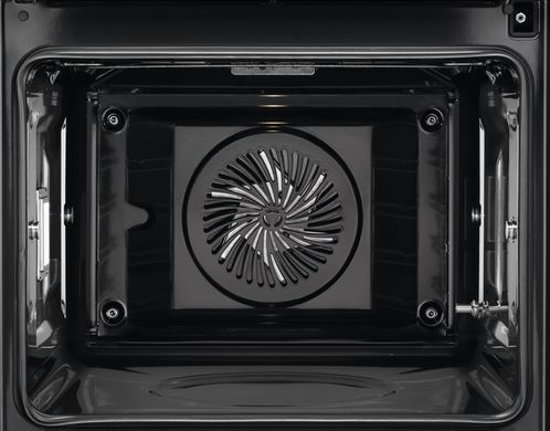 Electrolux Духовой шкаф электрический, 70л, А+, пар, дисплей, конвекция, ф-ция пароварки, черный+нерж EOB7S31X фото