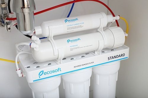 Фильтр обратного осмоса Ecosoft Standard 5-50, мембрана 50gpd, кран капля