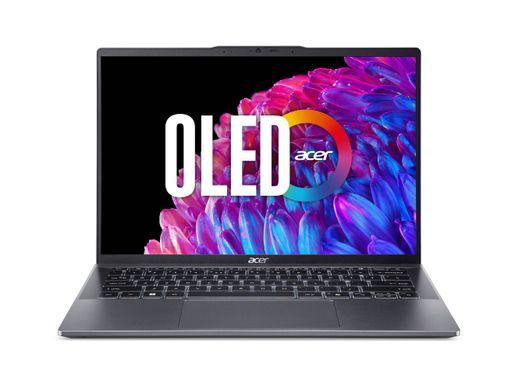 Ноутбук Acer Swift Go 14 SFG14-63 14" 2.8K OLED, AMD R5-8645HS, 16GB, F512GB, UMA, Win11, серый NX.KTSEU.002 фото