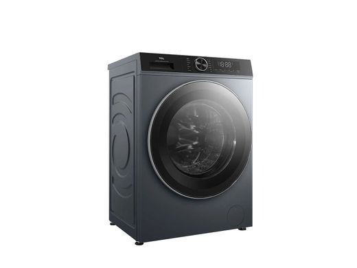 TCL Пральна машина фронтальна, 9кг, 1400, A+++, 57см, дисплей, пара, інвертор, сірий (384755) FP0934SA1UA фото
