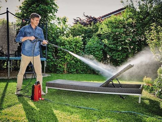 Минимойка высокого давления Einhell TC-HP 90, 1200Вт, 90бар, 372л/час, шланг 3м, 3.9кг 4140740 фото