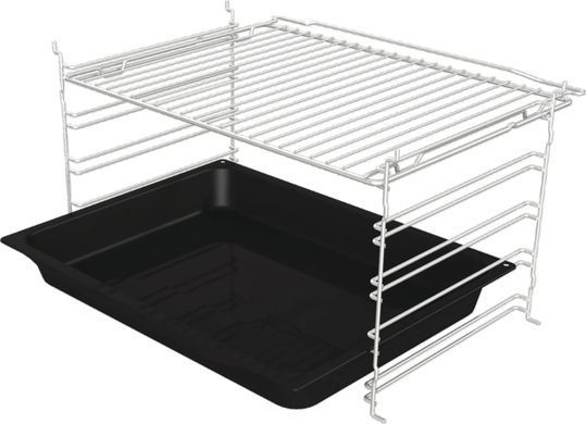 Gorenje Духова шафа електрична, 77л, A+, дисплей, нерж (348718) BO6737E02XK фото