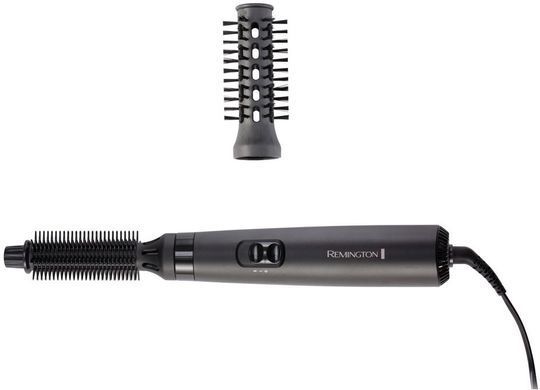 Remington Фен-щетка Dry & Style Caring, 400Вт, режимов-2, иониз-я, керамика, черный AS7100 фото